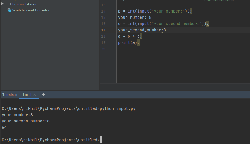 Input Python