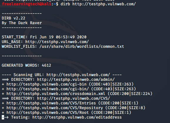 Find Hidden Directories