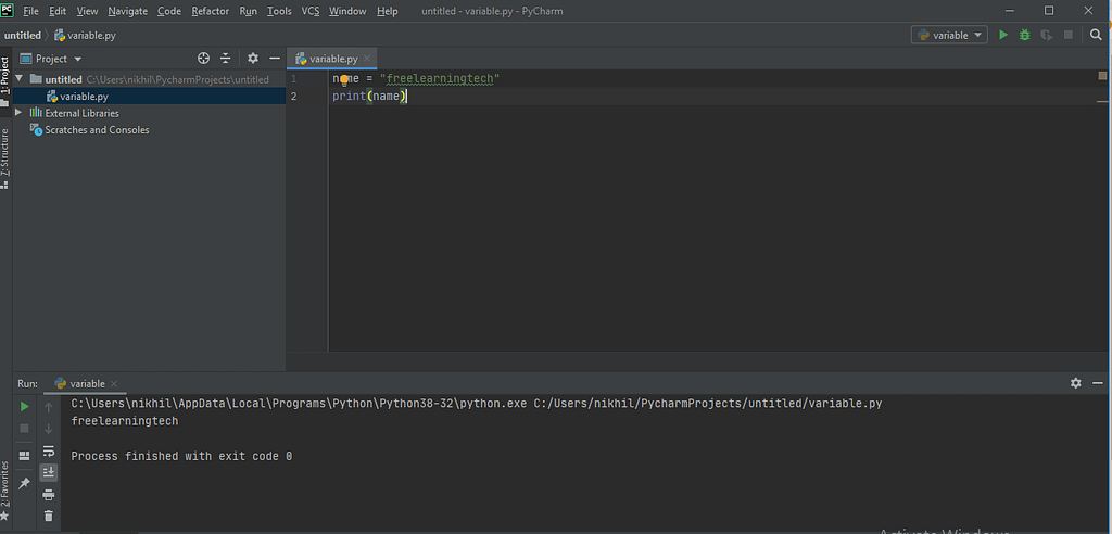 Variable Python