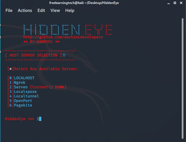 Phishing tool